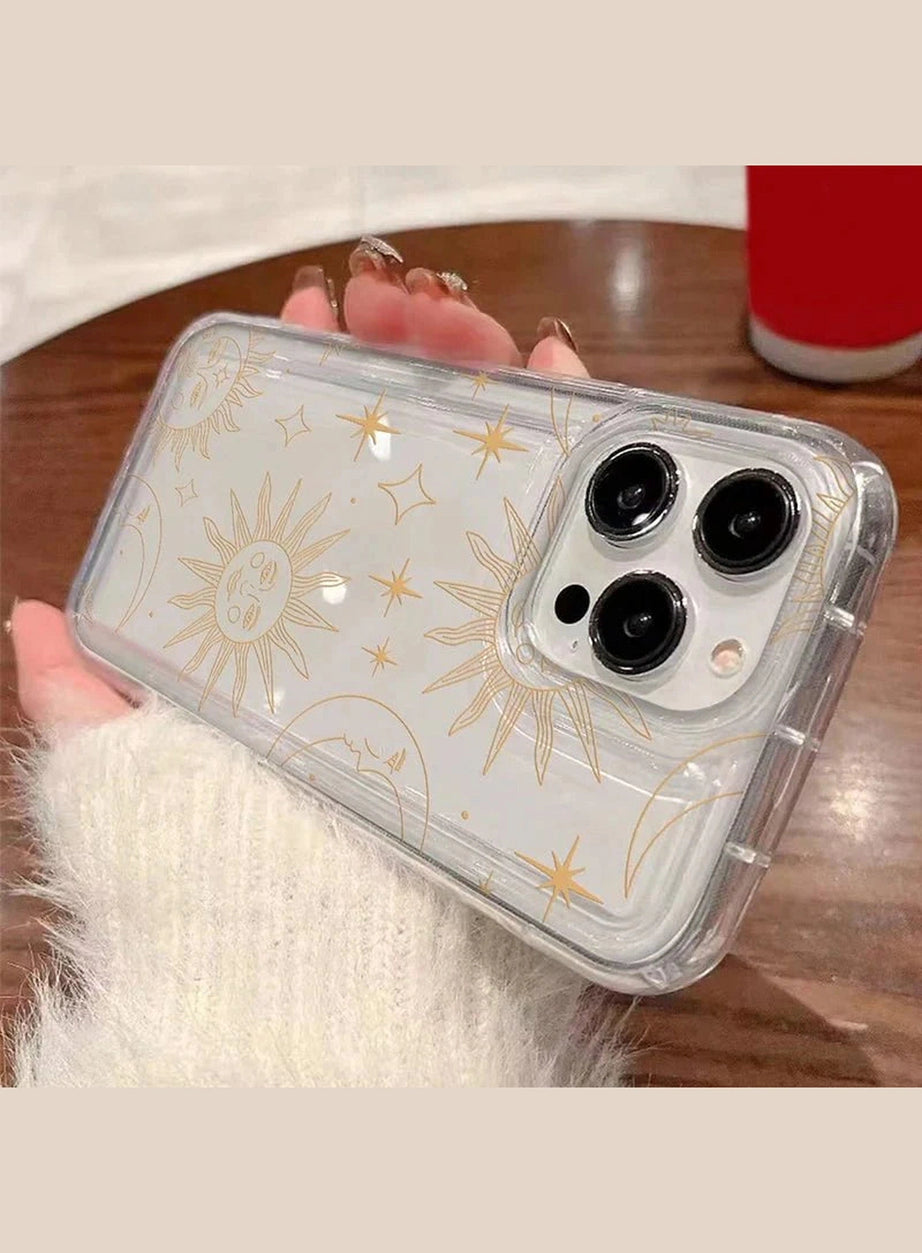 Y2k Sun Moon Stars Phone Case