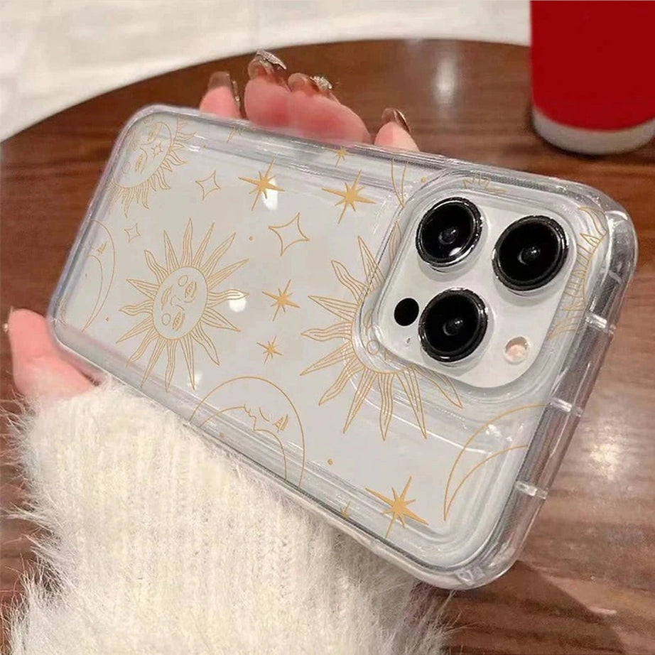 Y2k Sun Moon Stars Phone Case