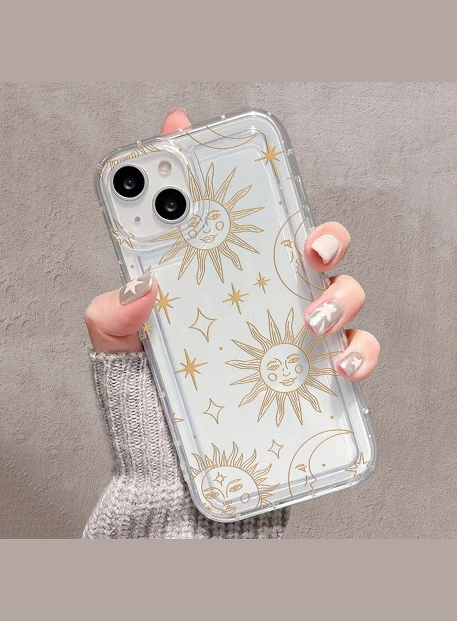 Y2k Sun Moon Stars Phone Case