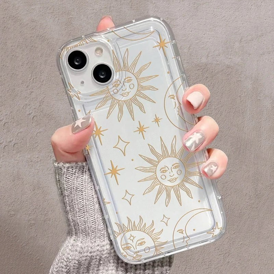 Y2k Sun Moon Stars Phone Case