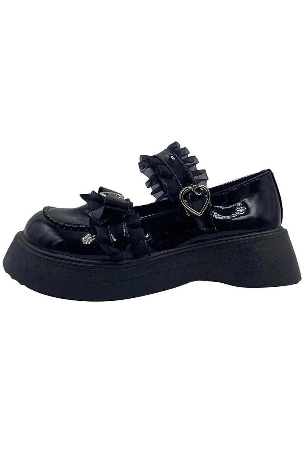 Y2k Sweet Lace Bowknot Lolita Shoes