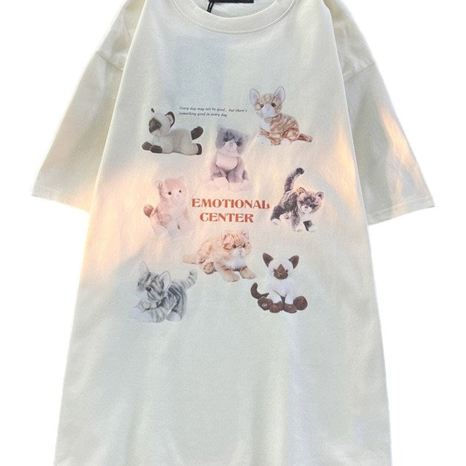 Y2k T Shirt Japanese Cute Cartoon