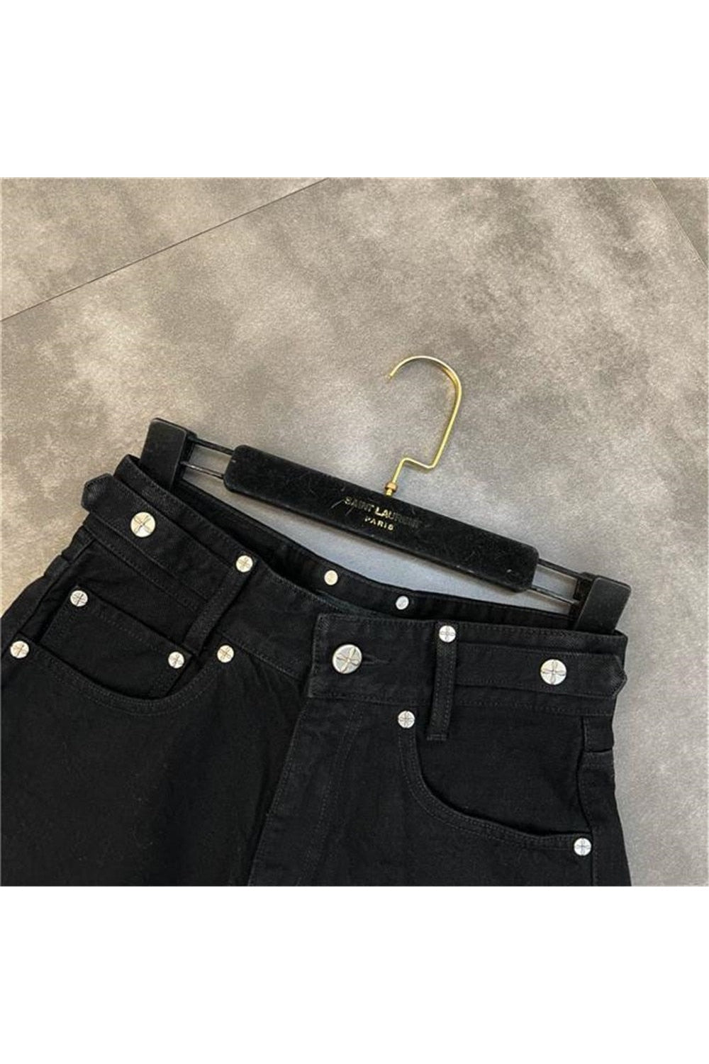 Y2k Tassel Fringe Denim Shorts