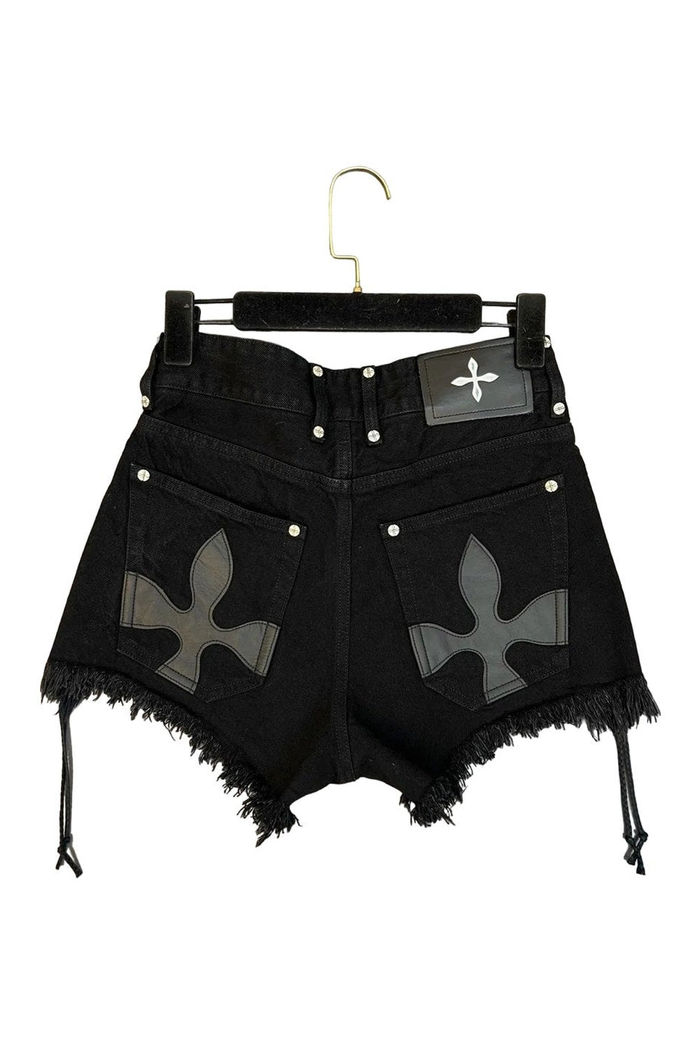 Y2k Tassel Fringe Denim Shorts