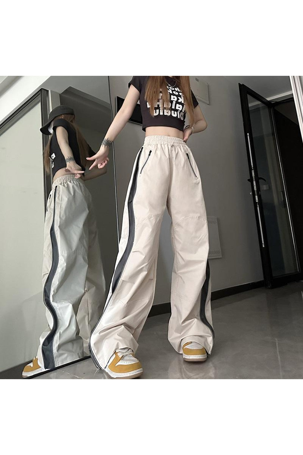 Y2k Techwear Streetwear Sweatpants