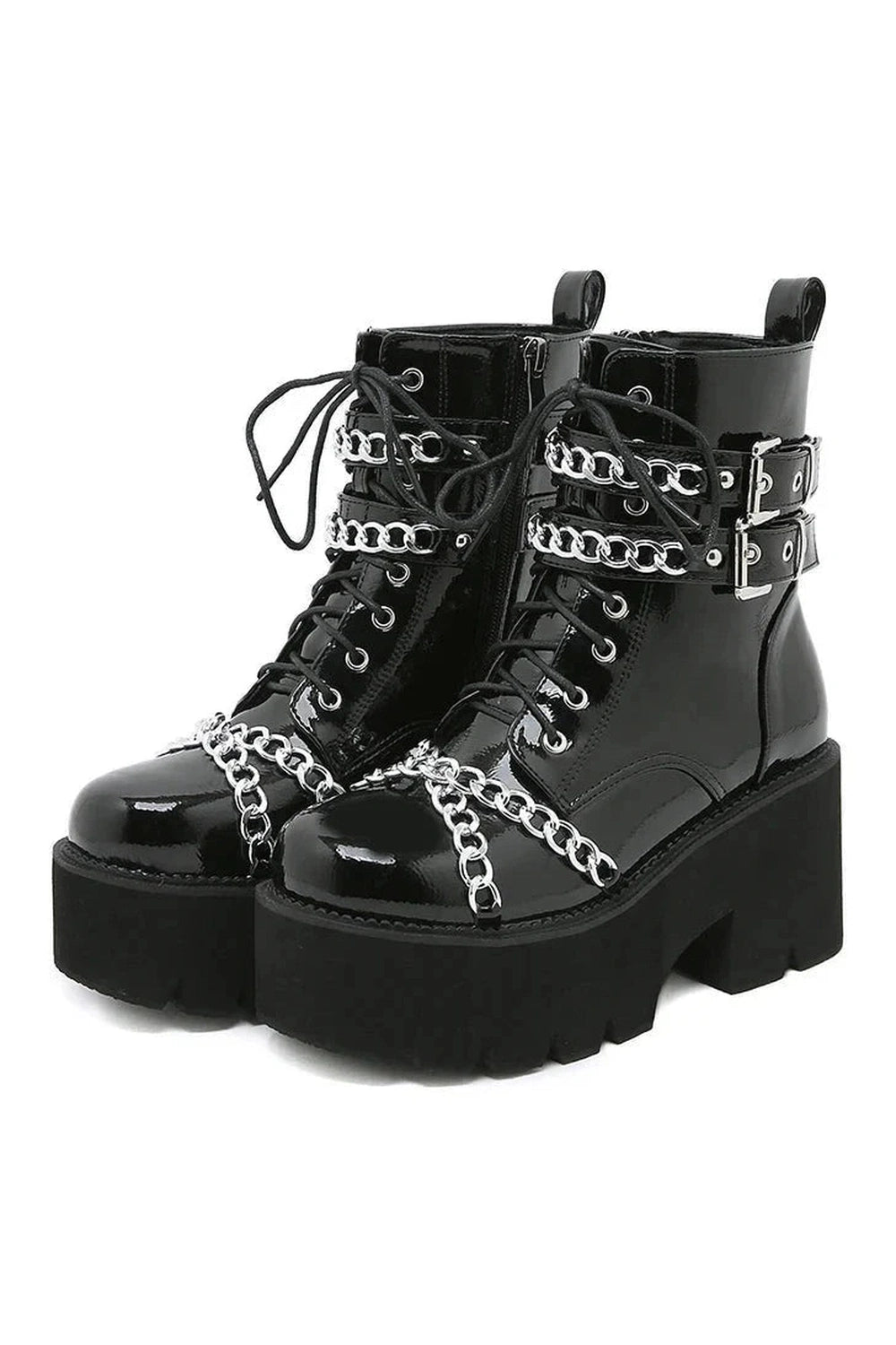 Y2k Thick Bottom Alt Gothic Shoes