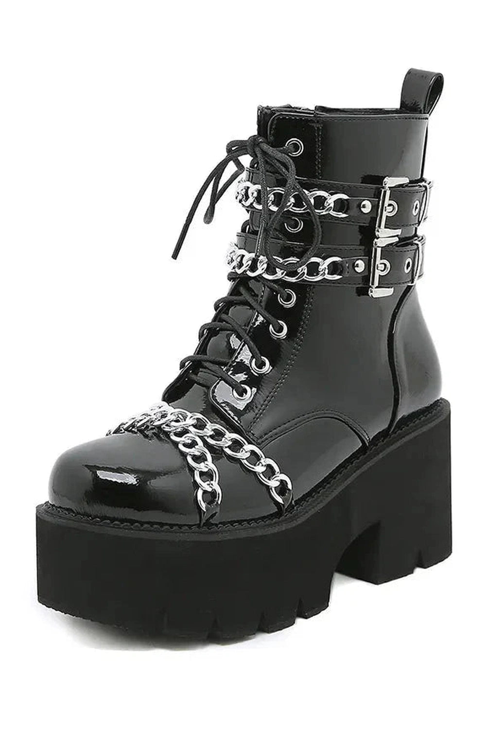 Y2k Thick Bottom Alt Gothic Shoes