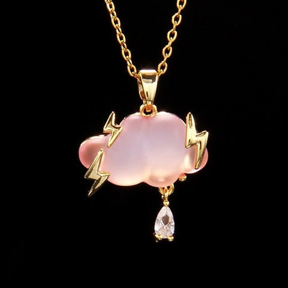 Y2k Three Point Raindrop Necklace