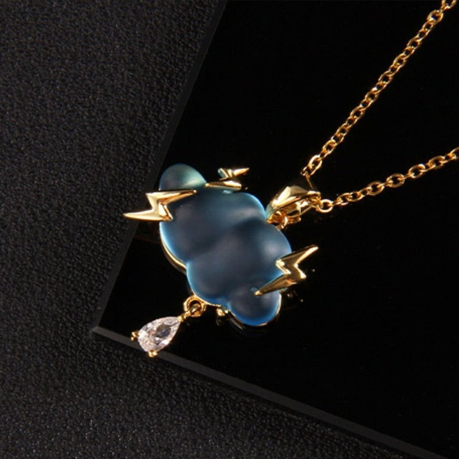 Y2k Three Point Raindrop Necklace