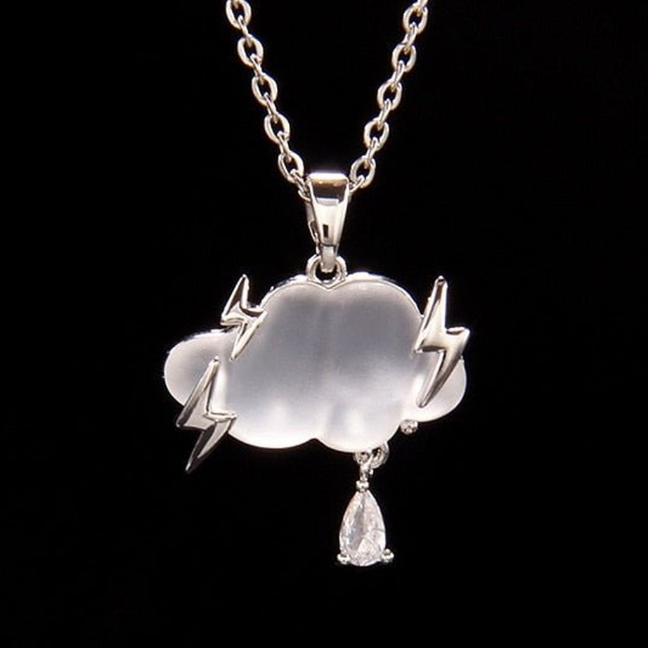 Y2k Three Point Raindrop Necklace