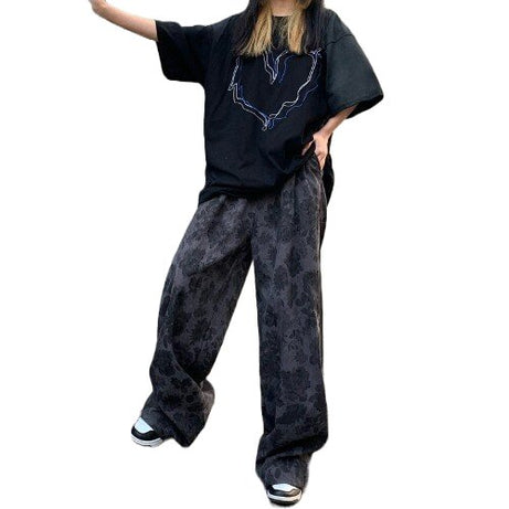 Tie Dye Baggy Pants - Pants