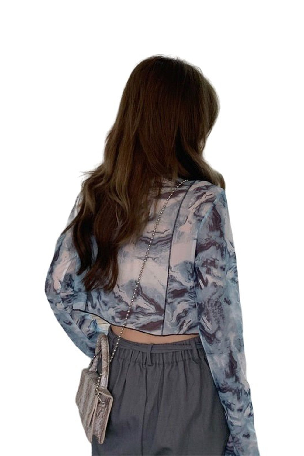 Y2k Tie Dye Long Sleeve T-shirt