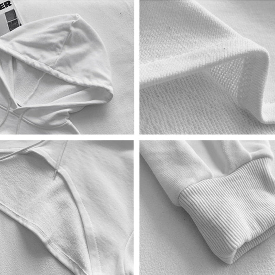 Y2k Trendy Crop Hoodie