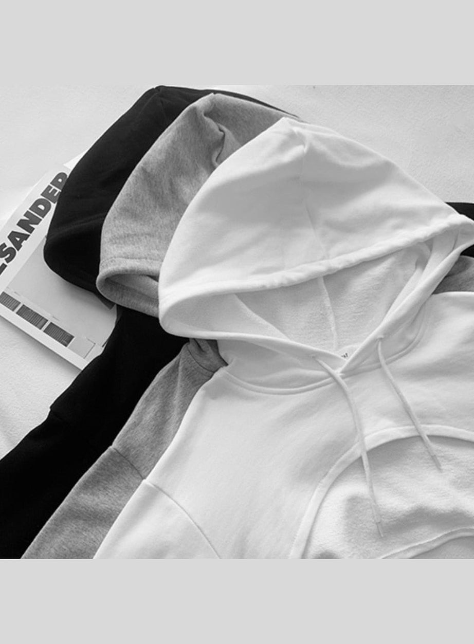 Y2k Trendy Crop Hoodie