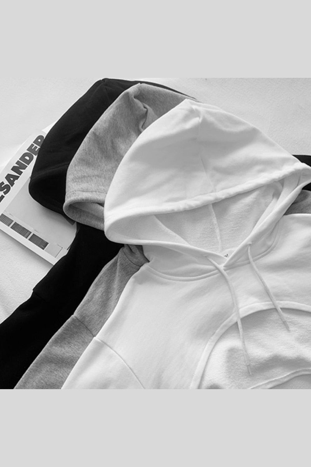 Y2k Trendy Crop Hoodie