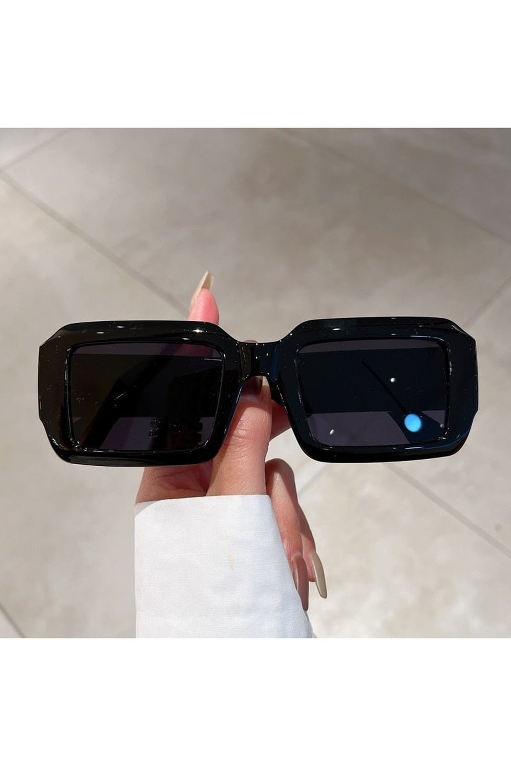 Y2k Trendy Rectangle Sunglasses