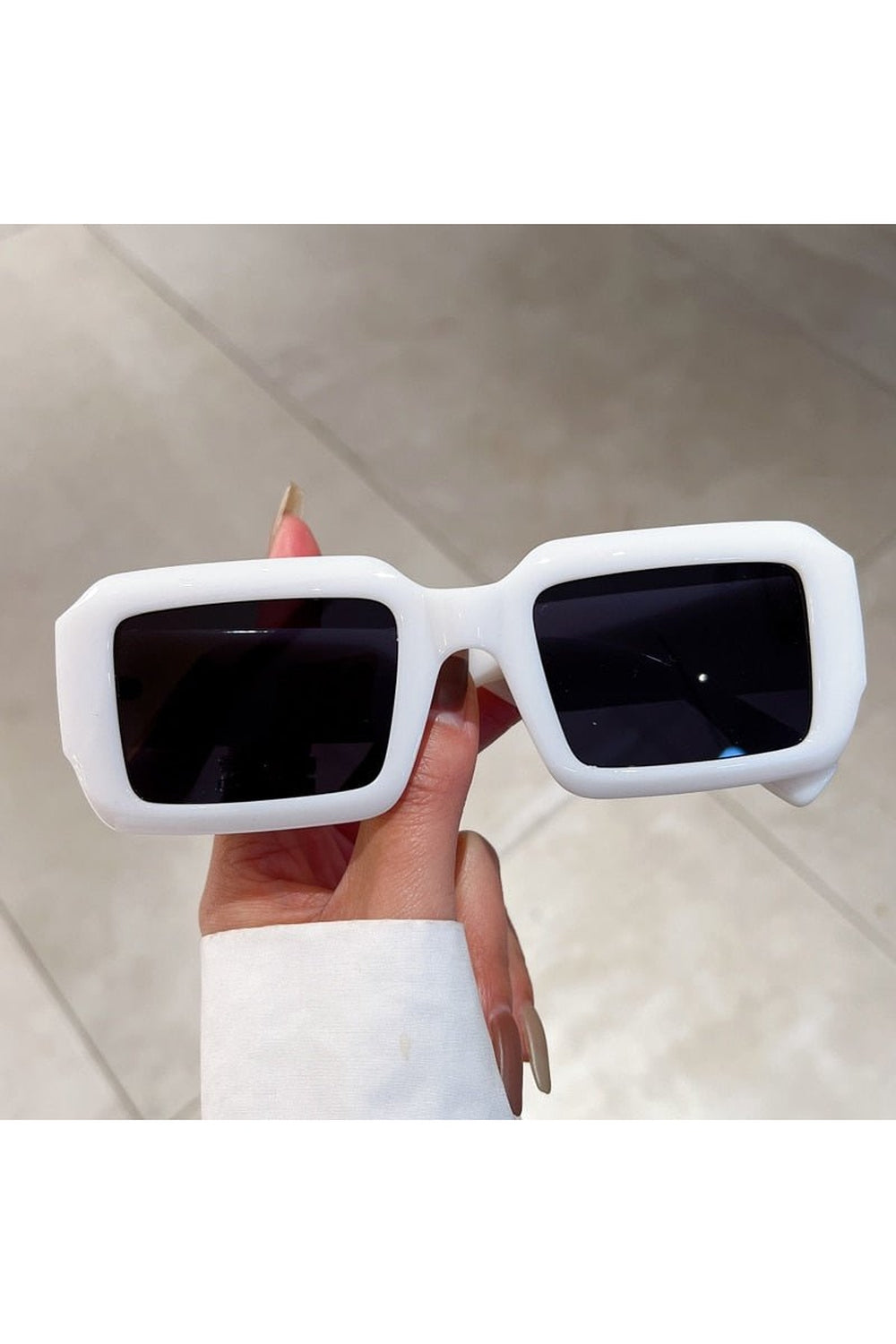 Y2k Trendy Rectangle Sunglasses