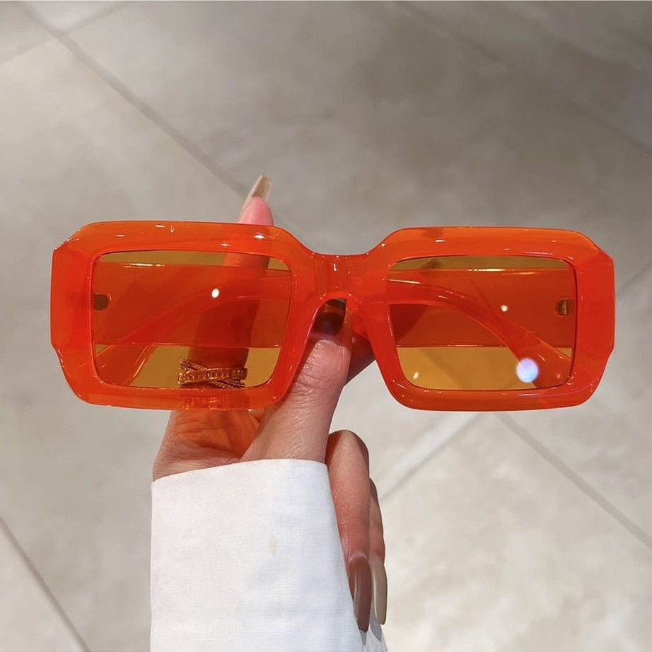 Y2k Trendy Rectangle Sunglasses