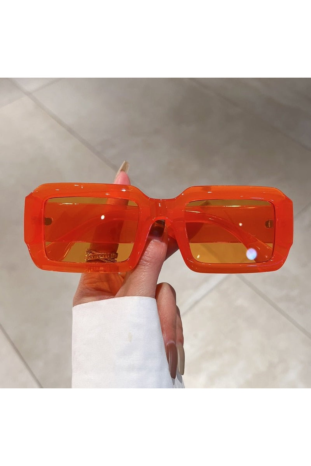 Y2k Trendy Rectangle Sunglasses