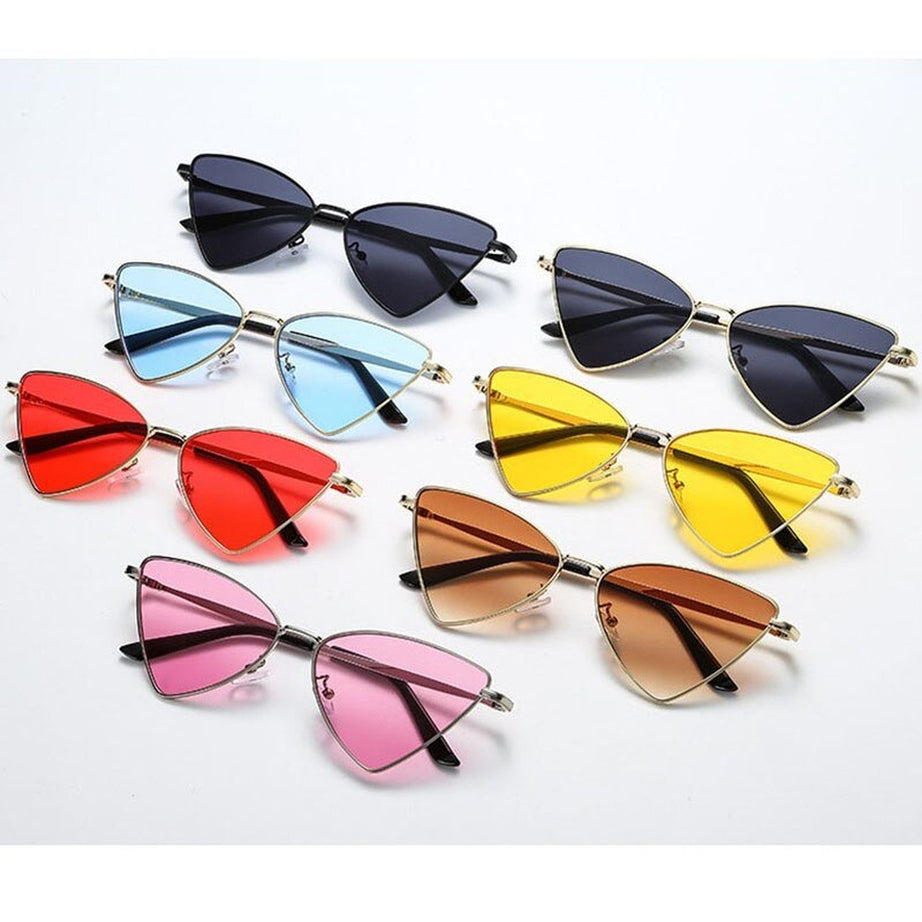 Y2k Triangle Cat Eye Sunglasses