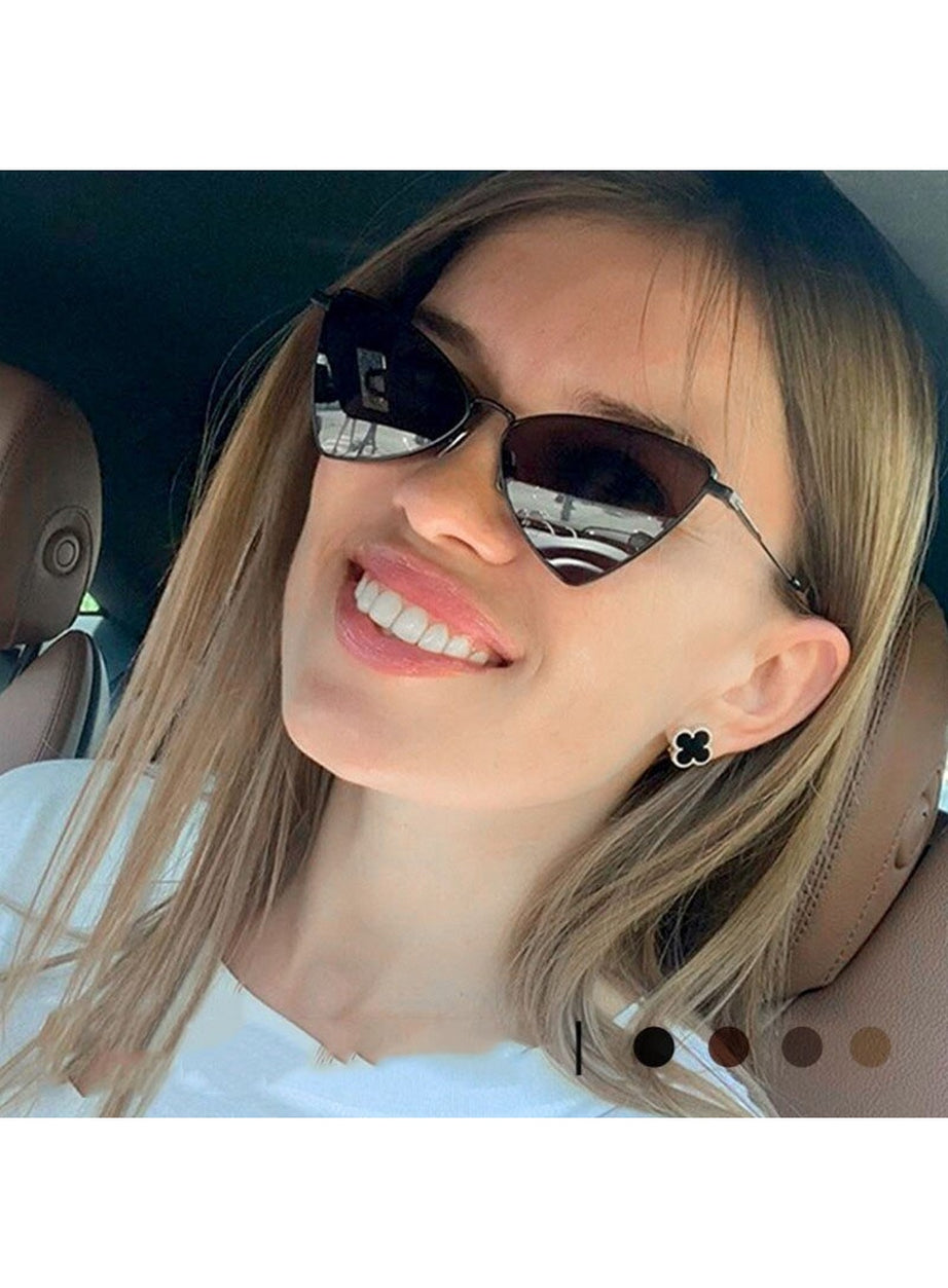 Y2k Triangle Cat Eye Sunglasses