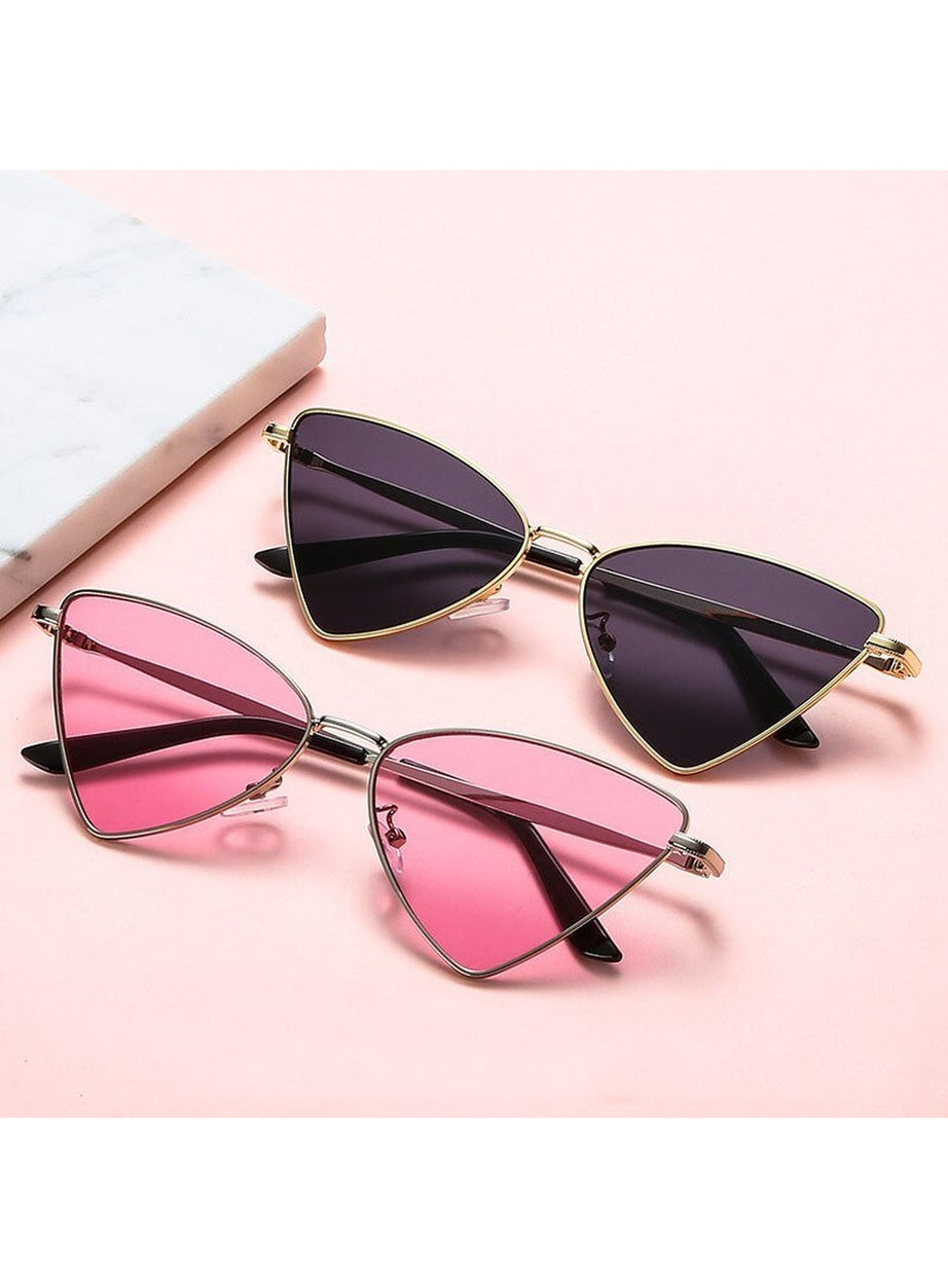 Y2k Triangle Cat Eye Sunglasses