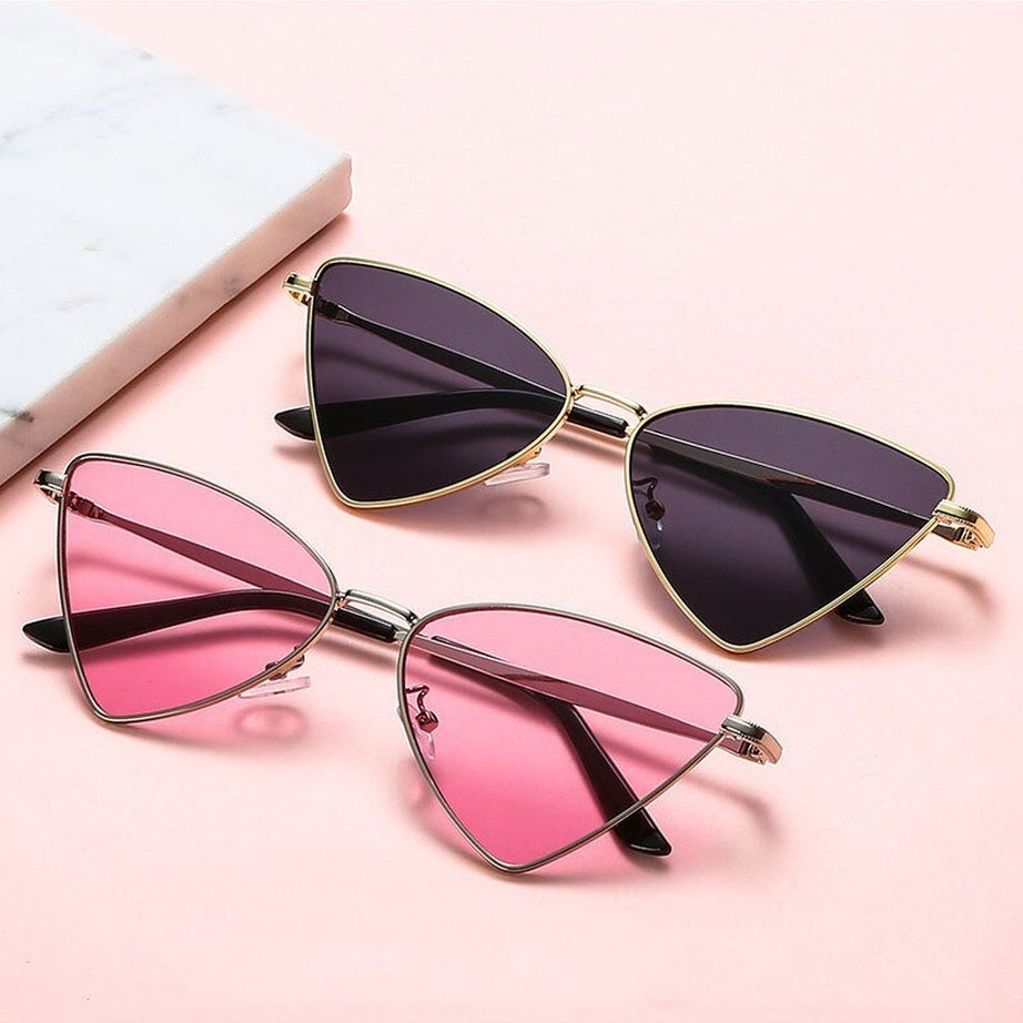 Y2k Triangle Cat Eye Sunglasses