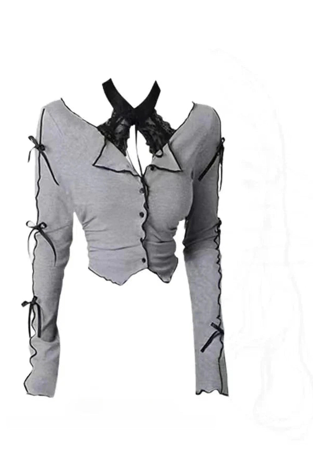 Y2k Two-Piece Long Sleeve Outfit