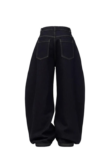 Baggy Straight Denim Jeans