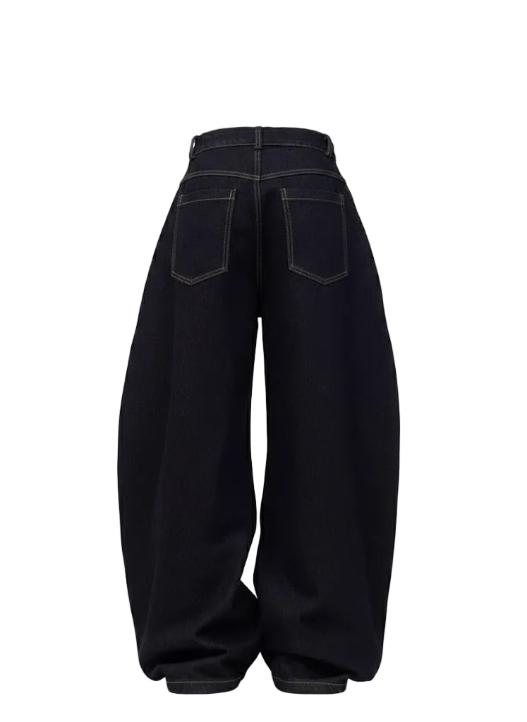 Baggy Straight Denim Jeans