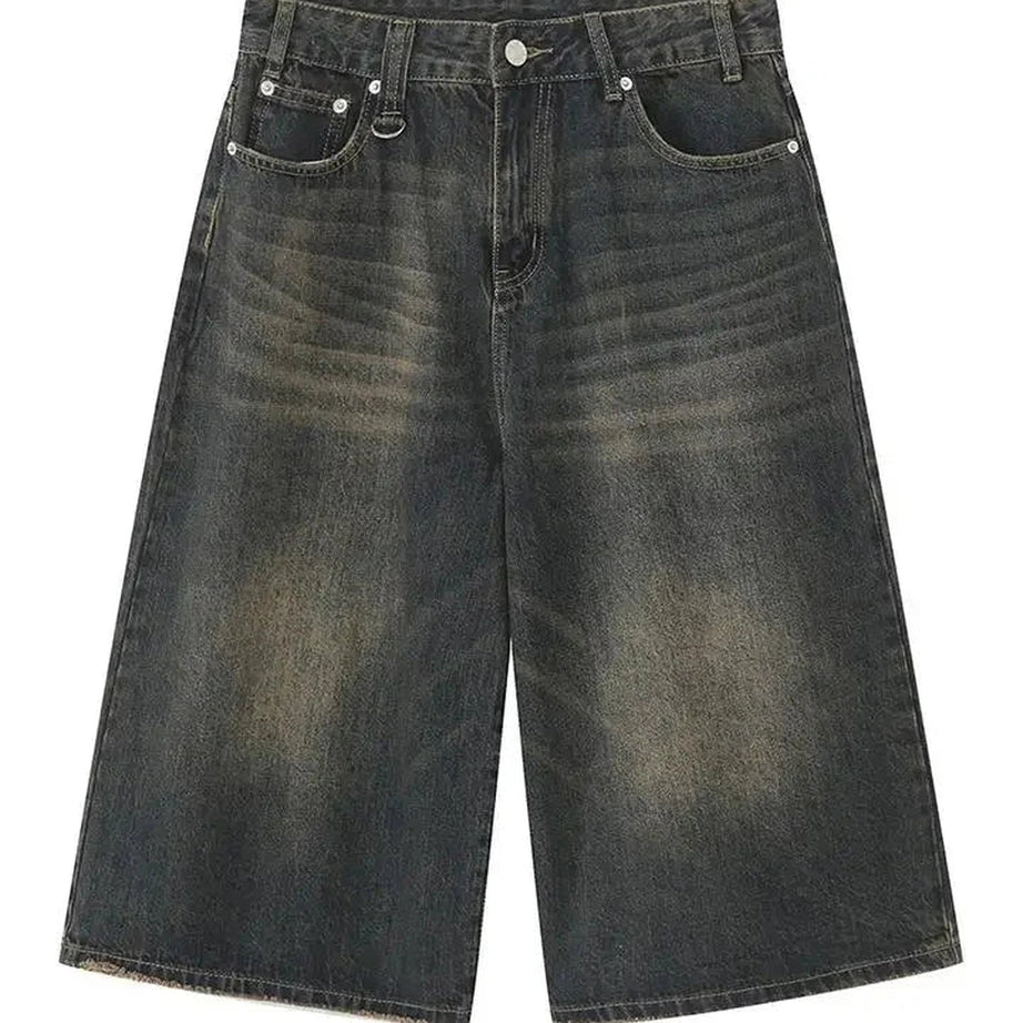 Y2k Urban Drift Wide-Leg Jeans