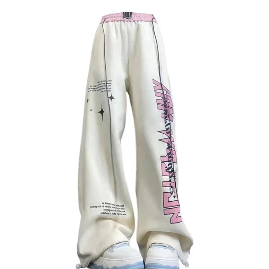 Y2k Urban Graffiti Lounge Pants