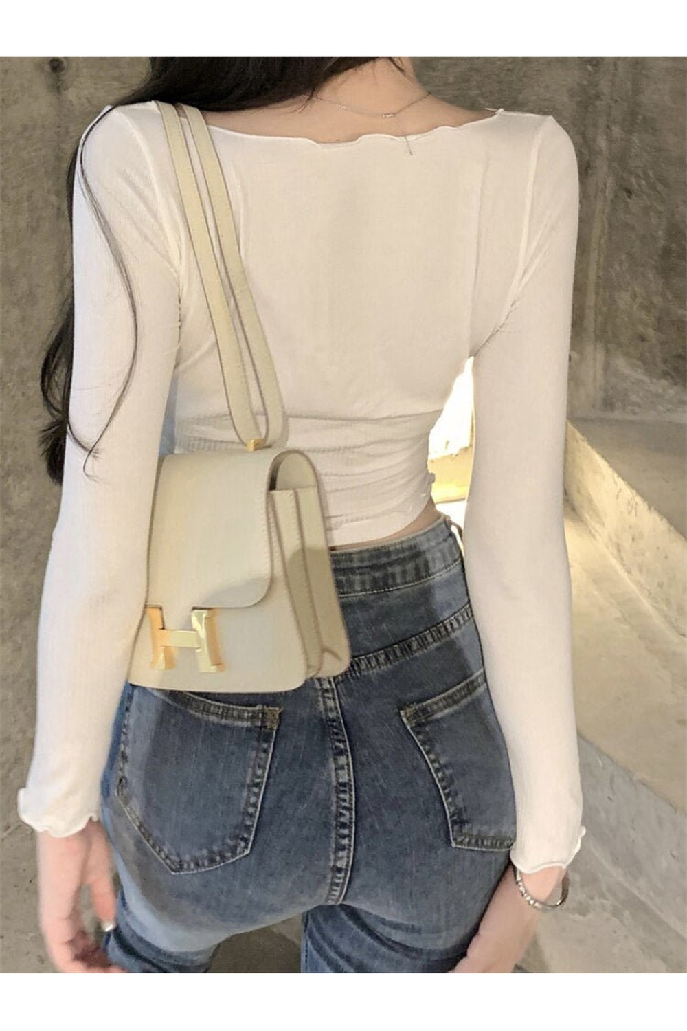 Y2k V-neck Coquette Sweet T-shirt