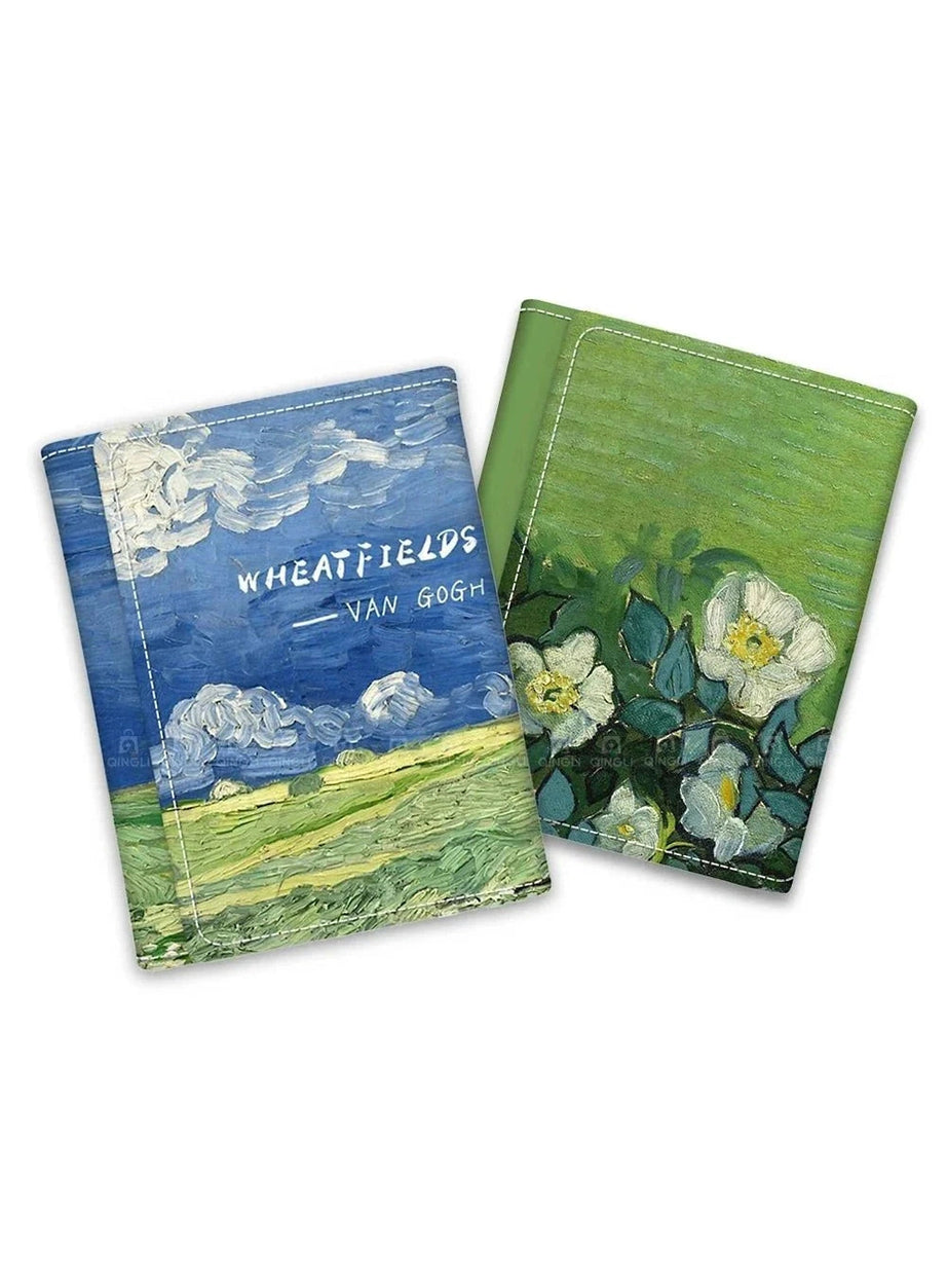 Y2k Van Gogh Design Wallet