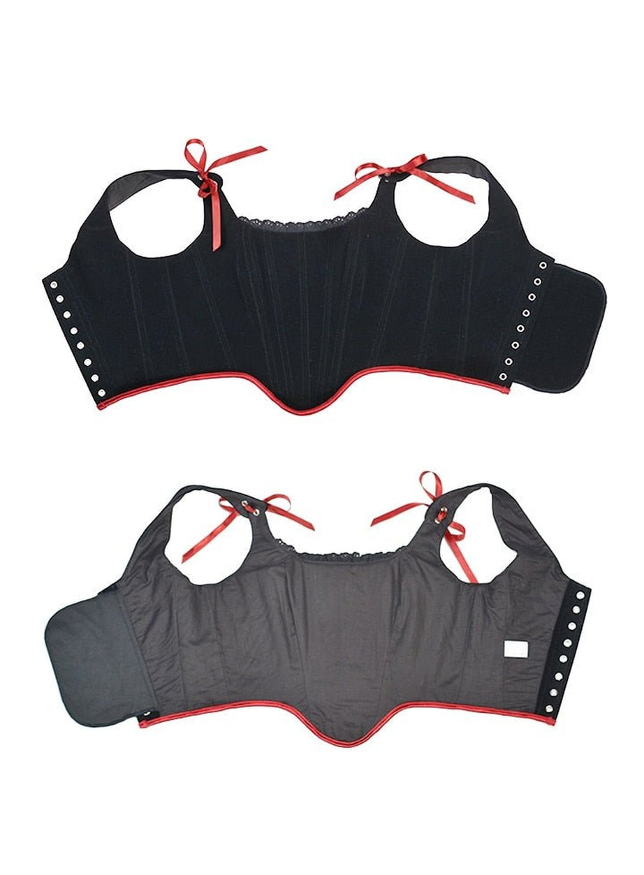 Y2k Velvet Corset Ribbon Tank Top