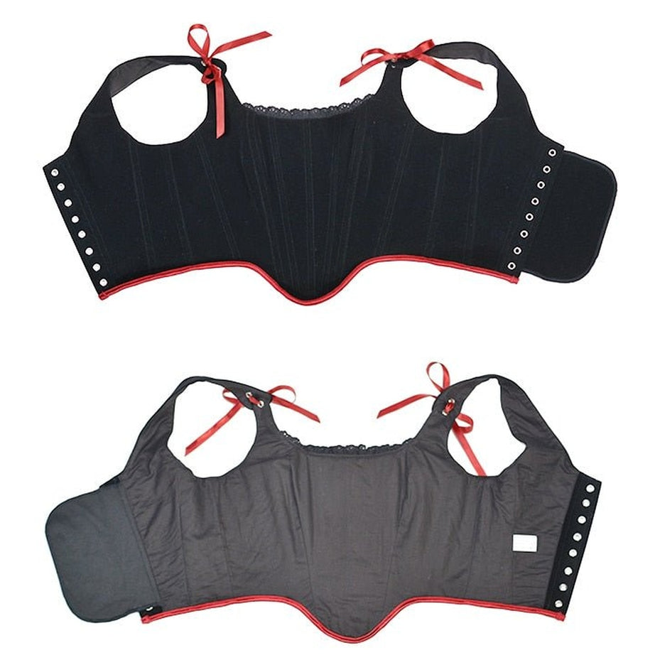 Y2k Velvet Corset Ribbon Tank Top