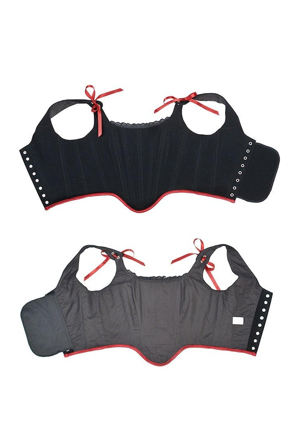 Y2k Velvet Corset Ribbon Tank Top