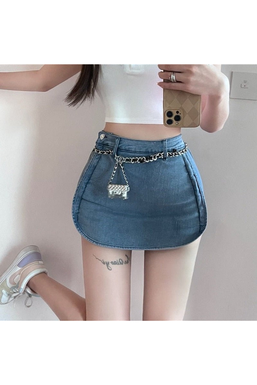 Y2k Very Short Mini Skirt