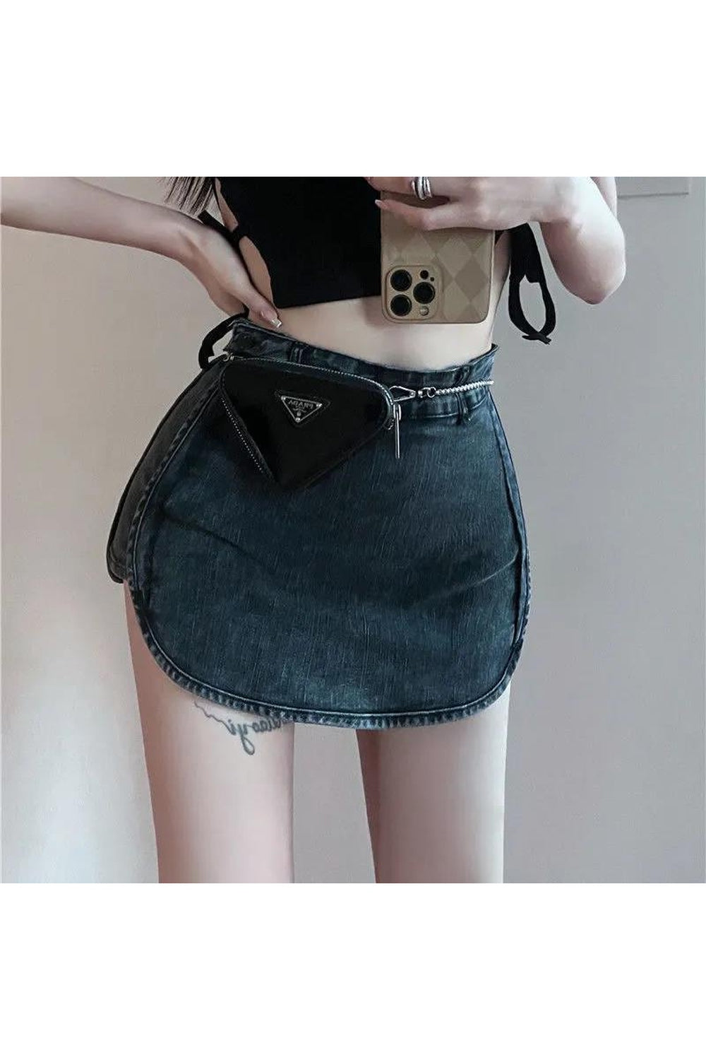 Y2k Very Short Mini Skirt