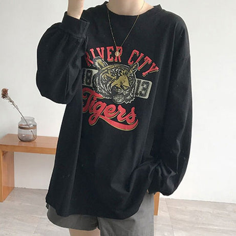 Vintage Aesthetic Long Sleeve T-Shirt - T-shirts