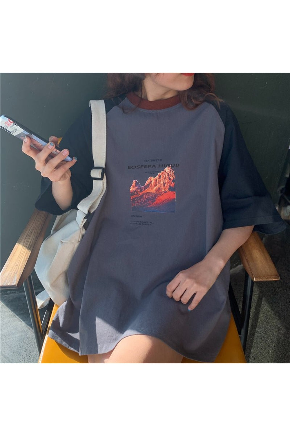 Y2k Vintage Aesthetic Long T-shirt