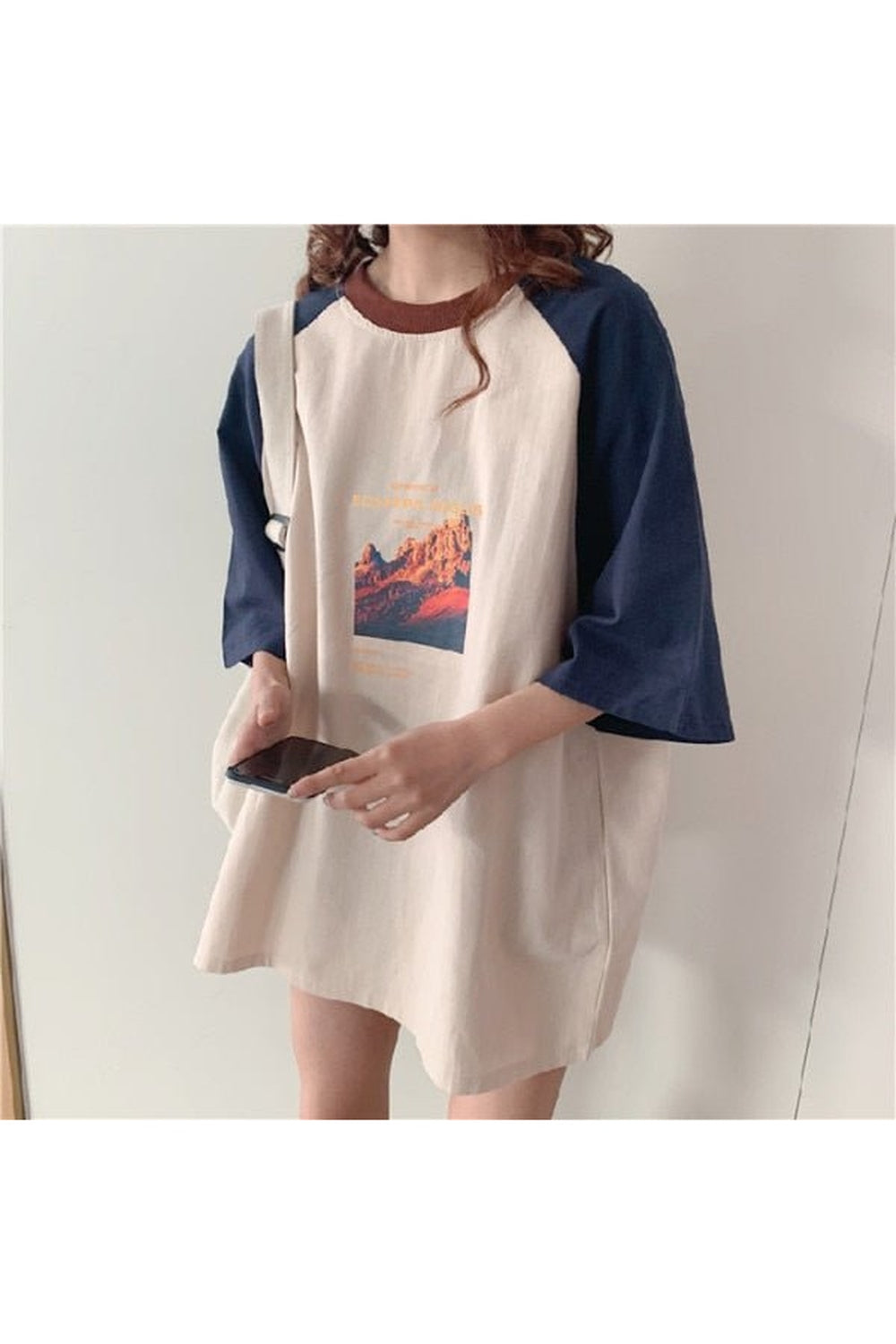 Y2k Vintage Aesthetic Long T-shirt