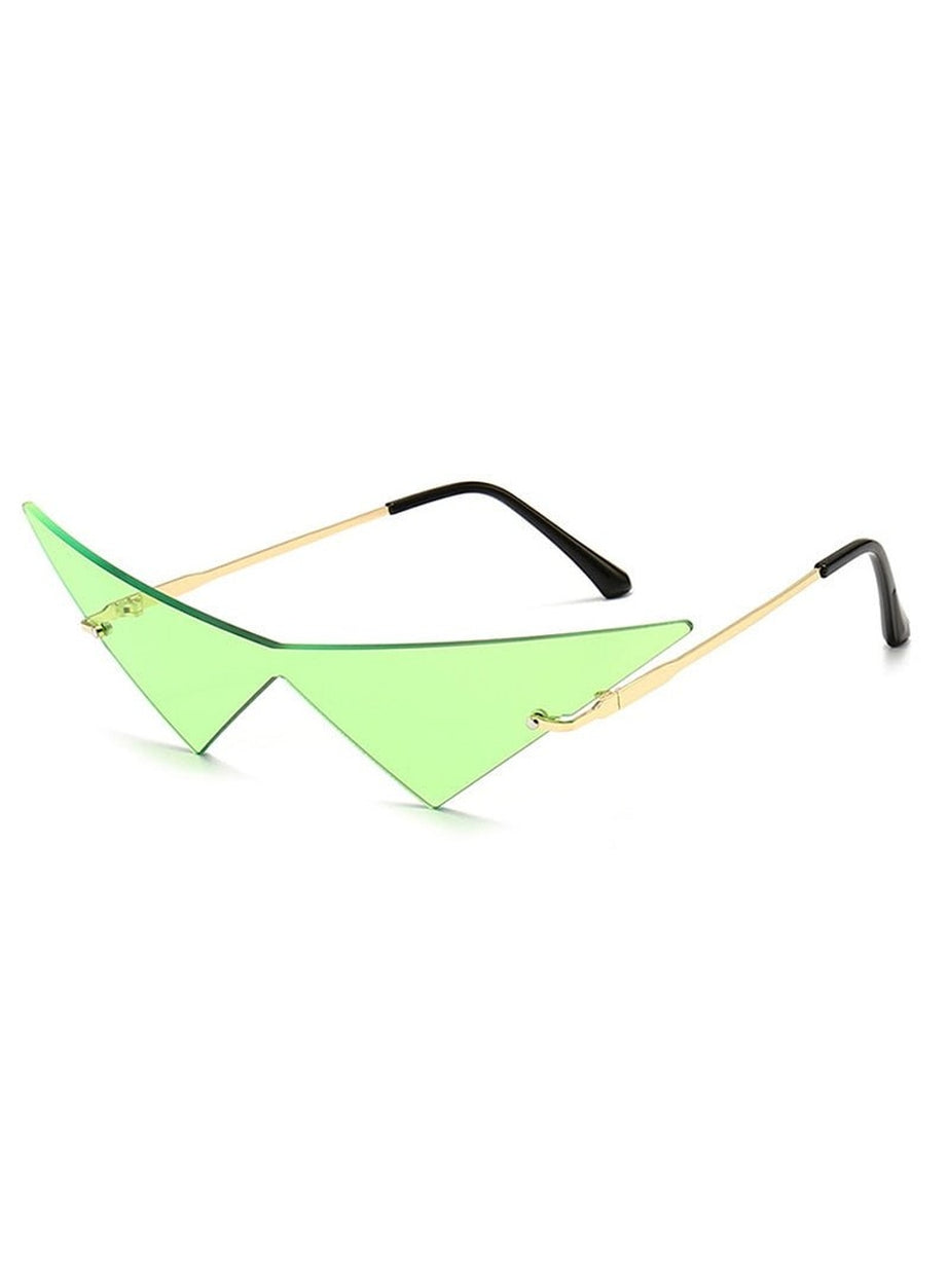 Y2k Vintage Aesthetic Triangle Style Sunglasses