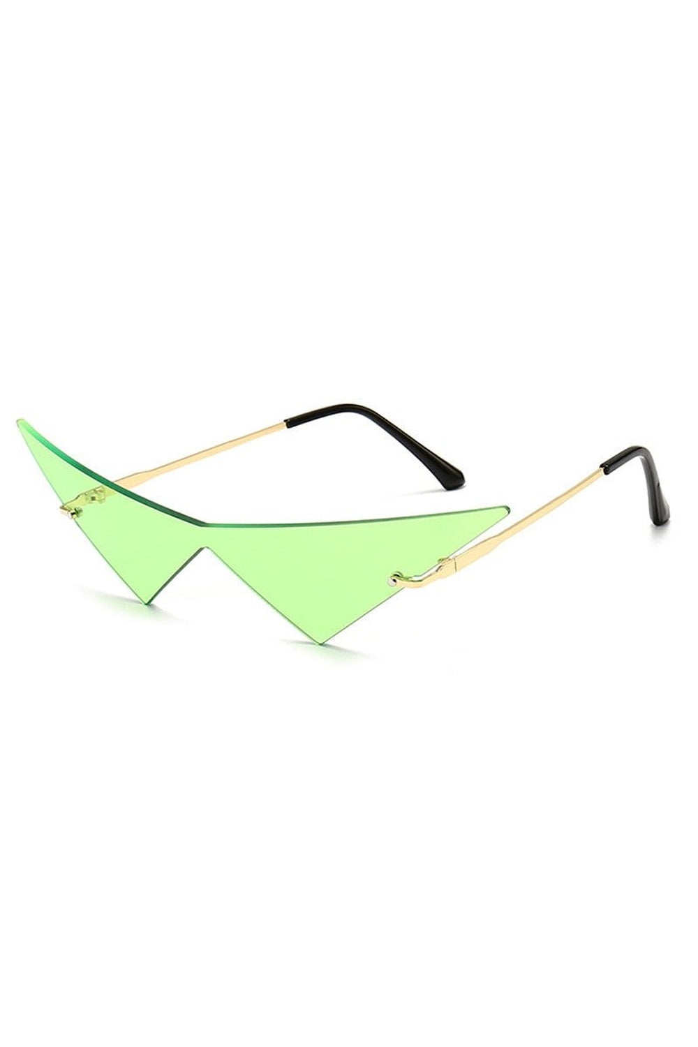 Y2k Vintage Aesthetic Triangle Style Sunglasses