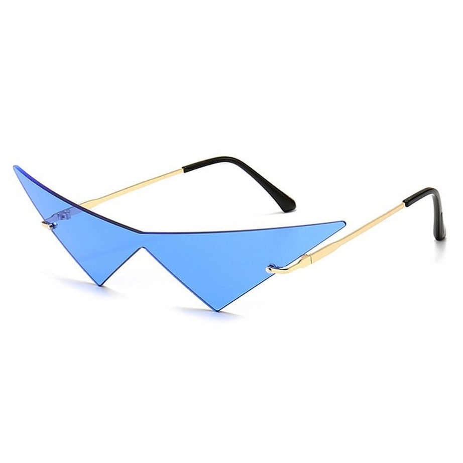 Y2k Vintage Aesthetic Triangle Style Sunglasses