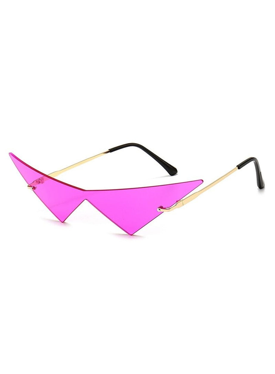 Y2k Vintage Aesthetic Triangle Style Sunglasses