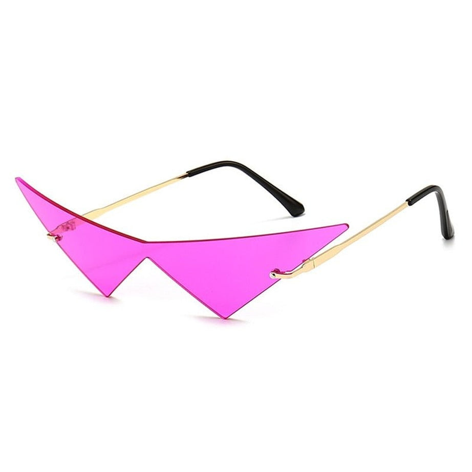 Y2k Vintage Aesthetic Triangle Style Sunglasses