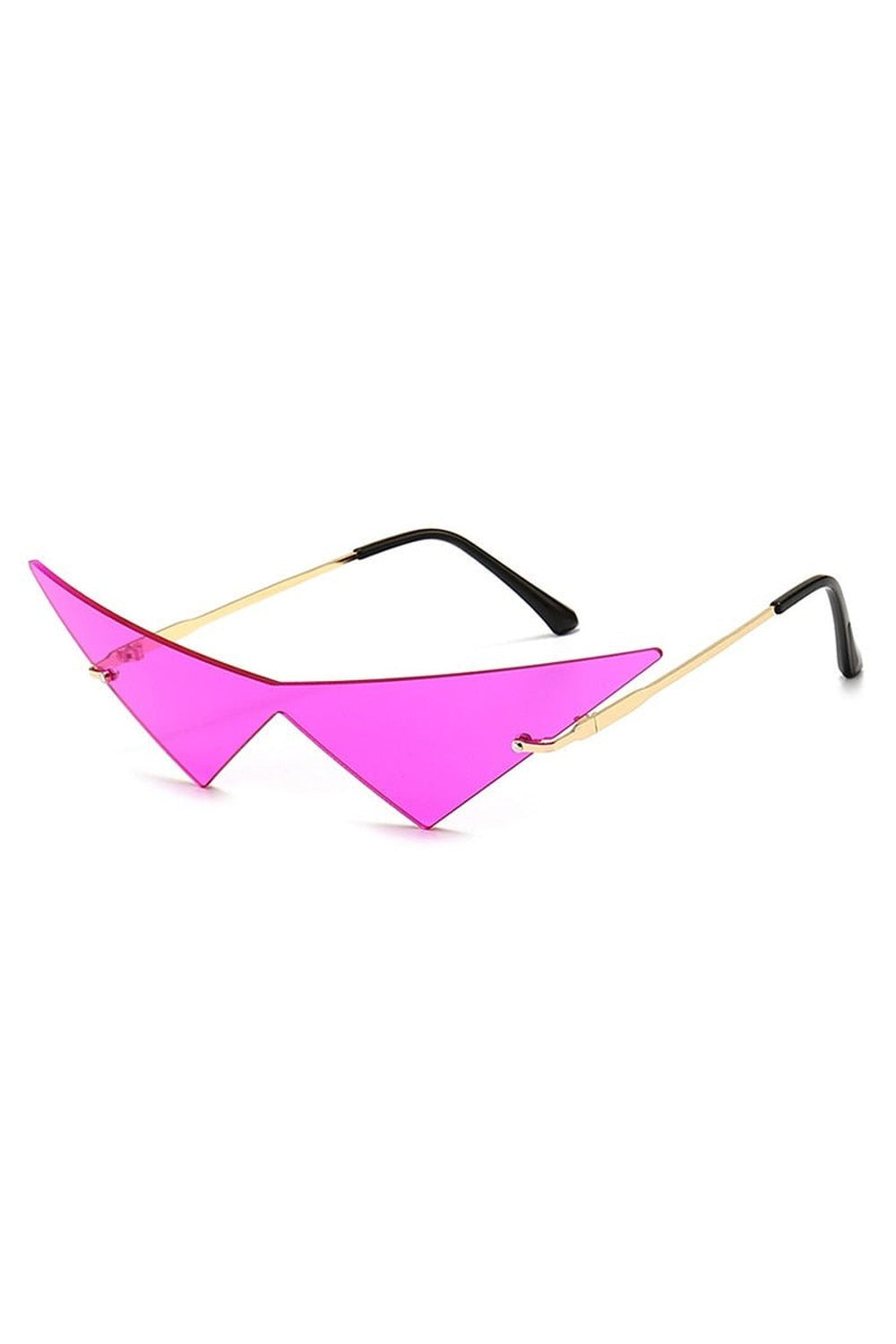 Y2k Vintage Aesthetic Triangle Style Sunglasses