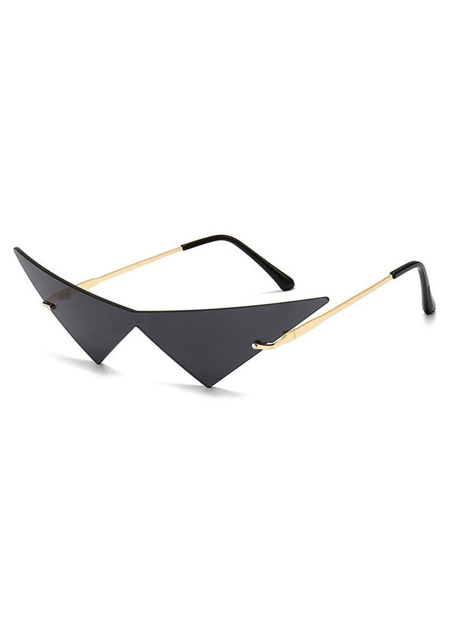 Y2k Vintage Aesthetic Triangle Style Sunglasses
