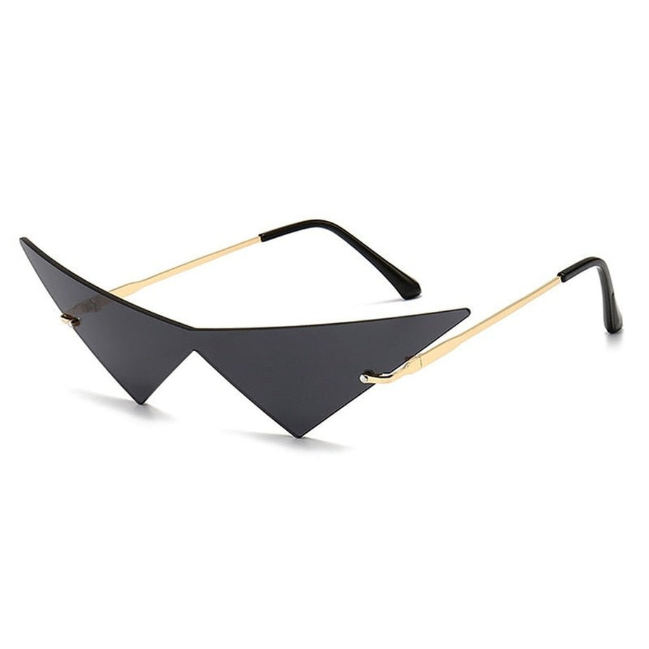 Y2k Vintage Aesthetic Triangle Style Sunglasses